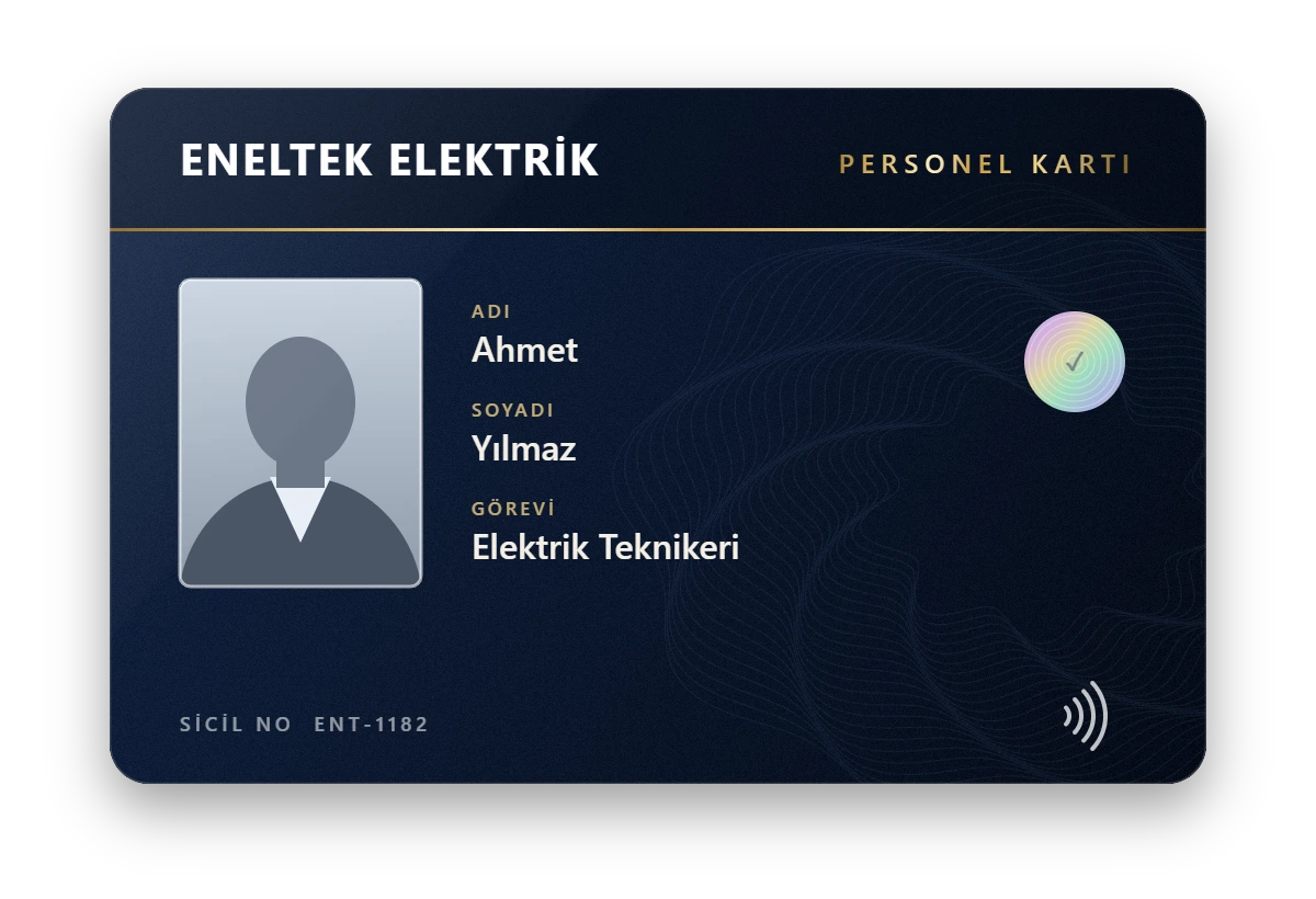 Baskılı Proximity Kart
