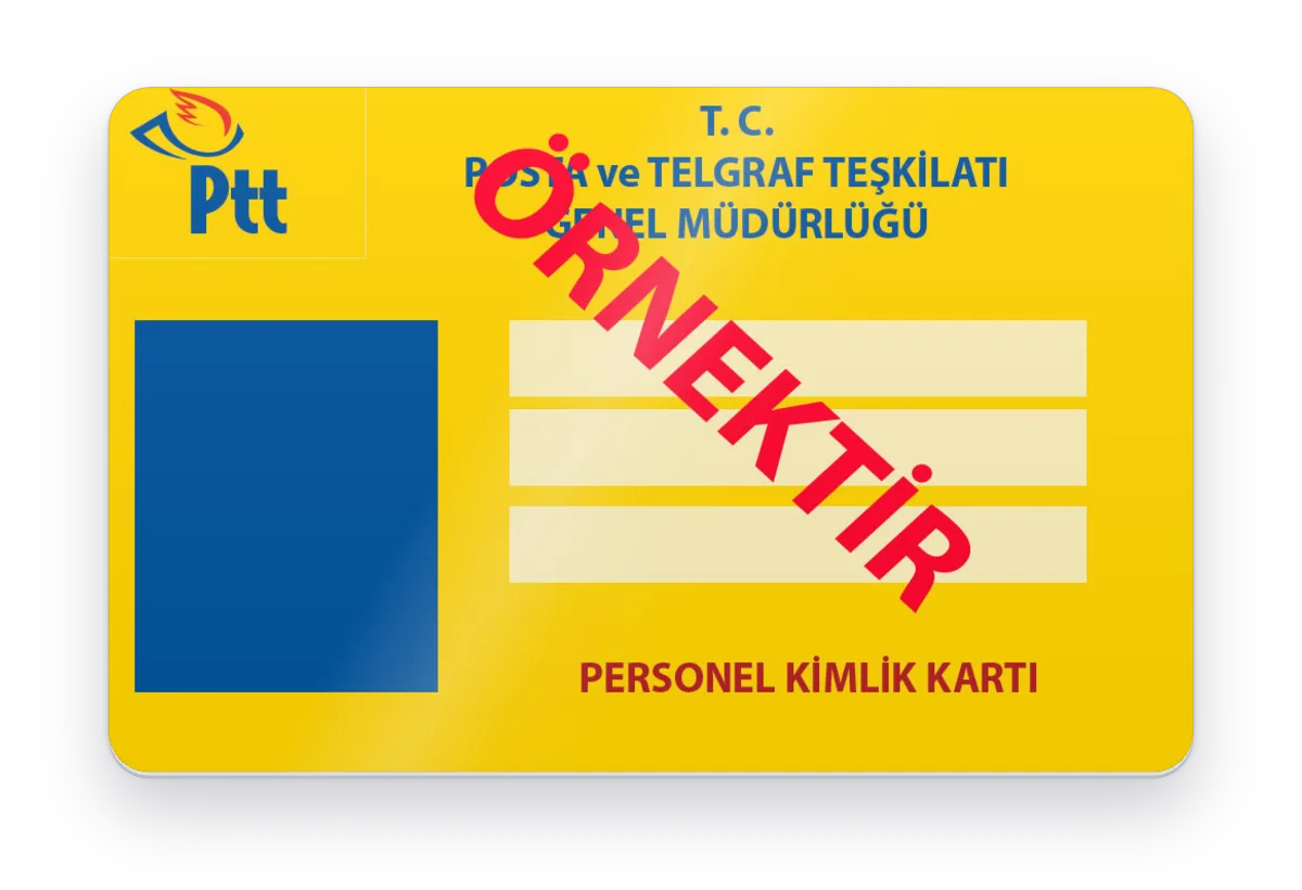 Mifare çipli personel kimlik kartı basımı