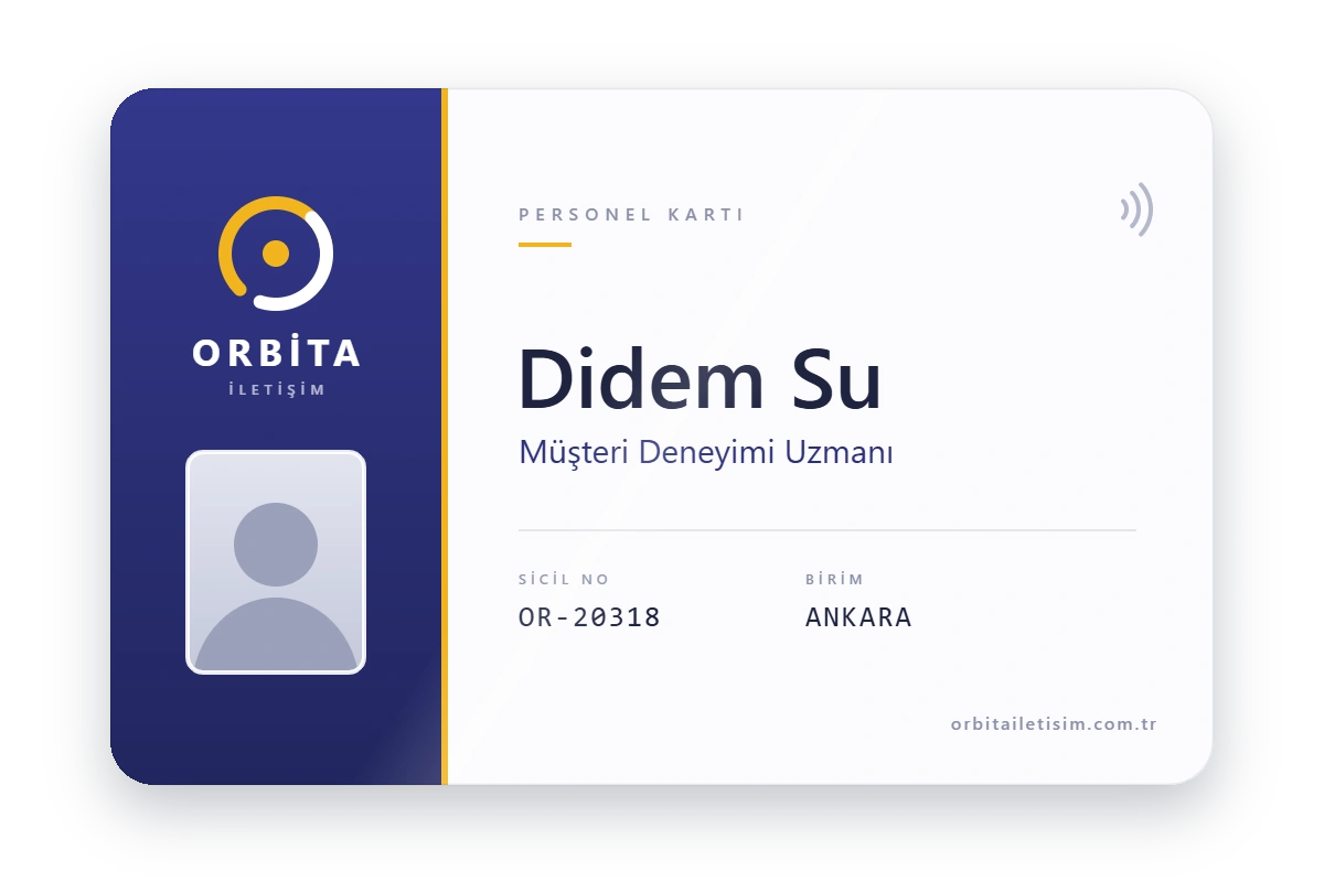 Proximity personel kartı basımı