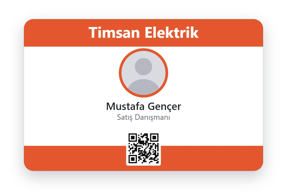 Personel kimlik kartı basımı