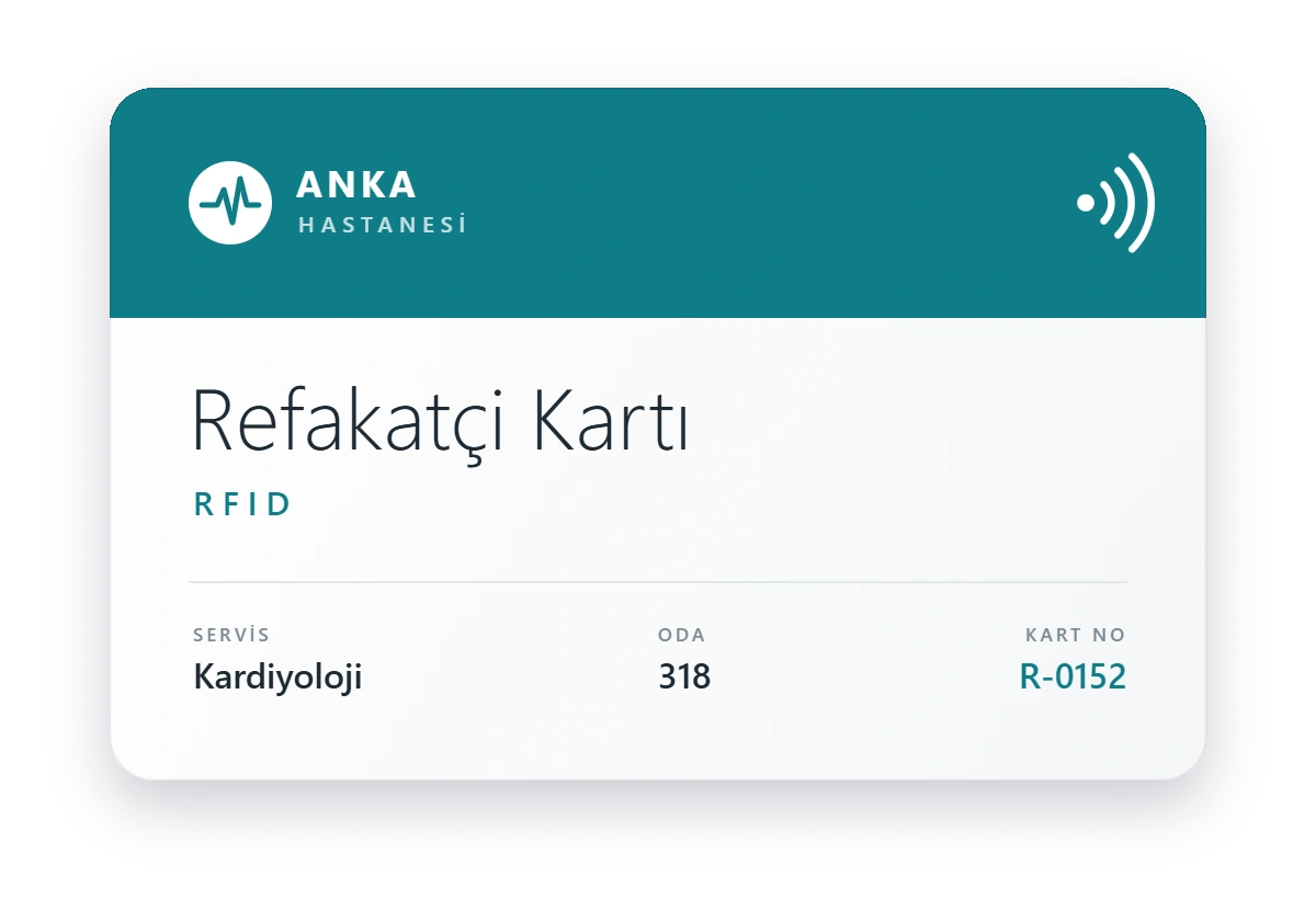 RFID refakatçi kartı