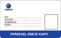 Personel Kartı Tasarım