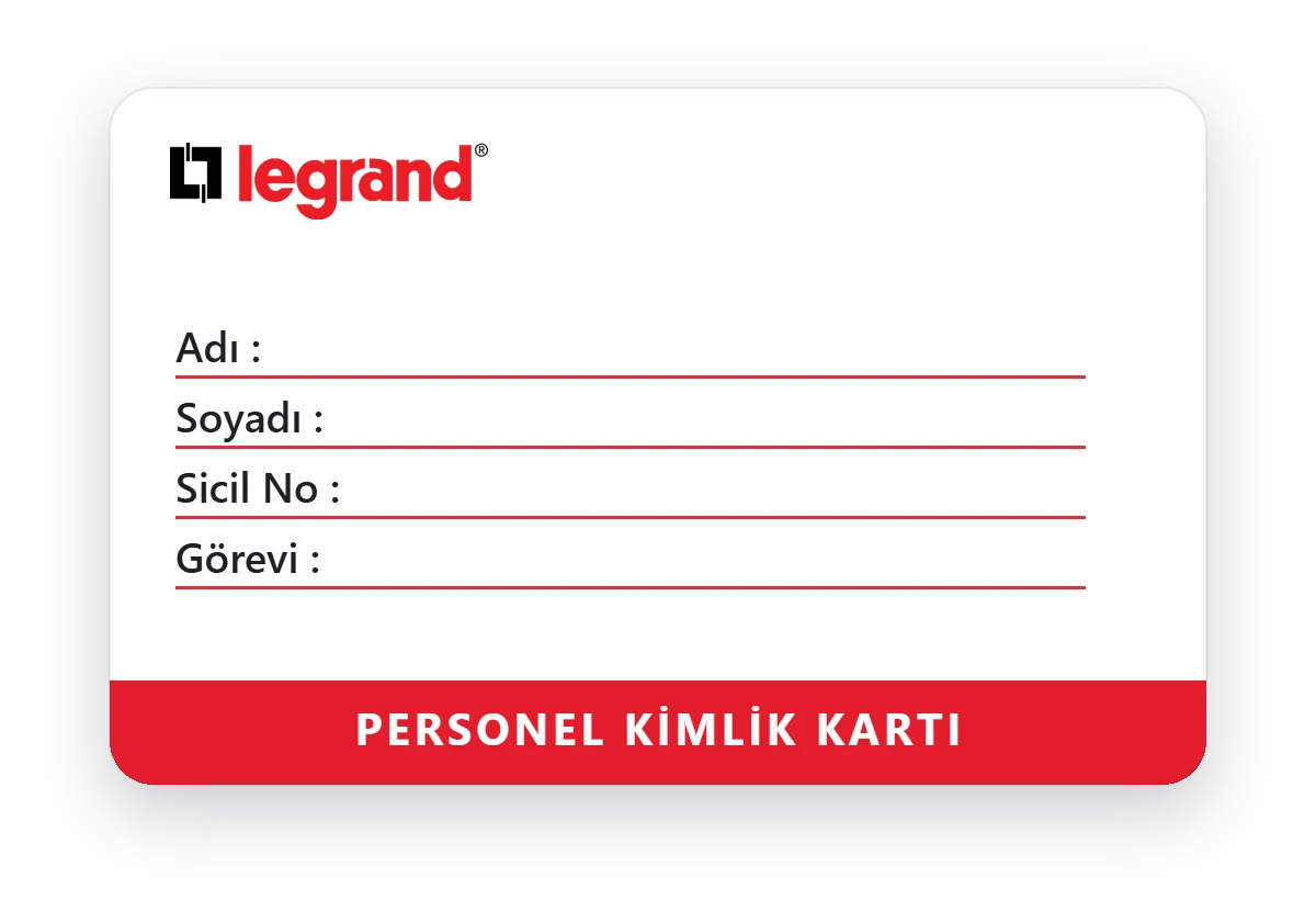 RFID personel kartı basımı