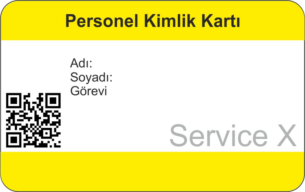 Proximity Kart Personel Kartı