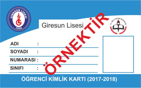 RFID Öğrenci kimlik kartı basımı