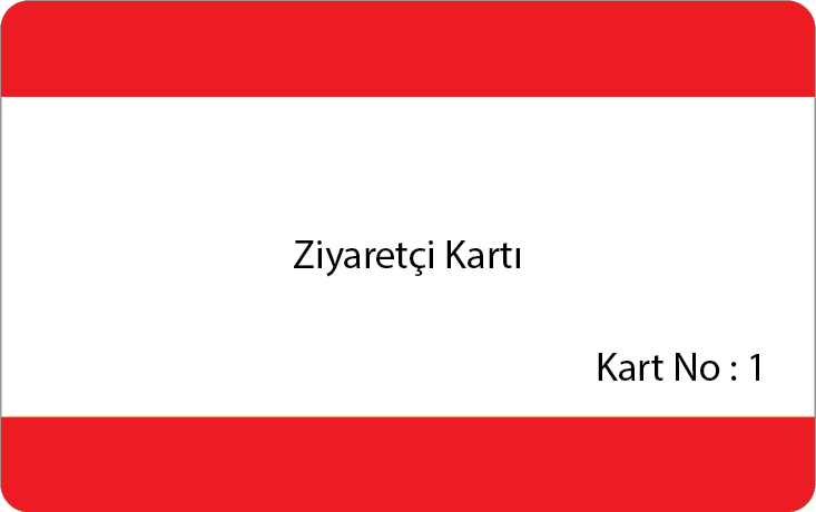 Manyetik turnike geçiş kartı Manyetik turnike geçiş kartı