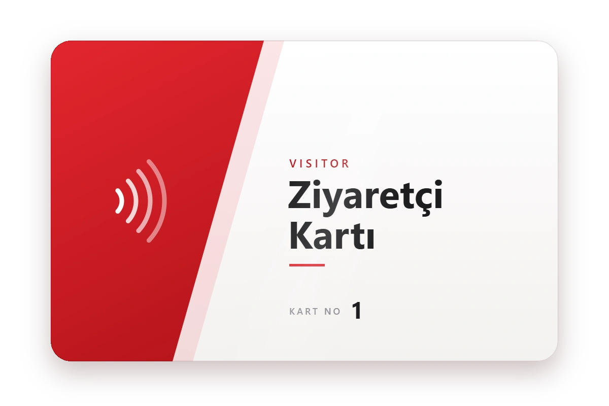 Mifare çipli turnike geçiş kartı basımı