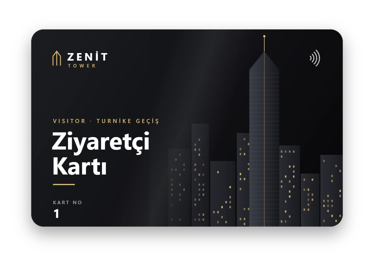 Turnike Geçiş Kartı
