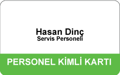 PVC Yaka Kartı Baskı